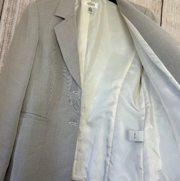 Vintage Talbots Womens wool blend  Blazer Jacket size 12P - Picture 10 of 11